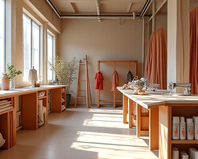 Atelier de moda sostenible Madrid diseño artesanal prendas atemporales Papiro Hilo